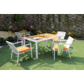 Amazing Modern Style tout le temps Wicker Synthétique Rattan Jardin Meubles ensembles à manger table et chaises